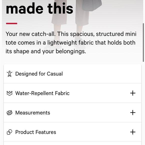 Boxy Mini Tote Bag - Picture 4 of 10